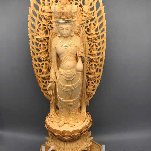 引取1万円引　十一面観音菩薩立像　仏像　木彫 優品] 十一面観音菩薩立像 旧家伝来 仏教美術 仏像 木彫 時代