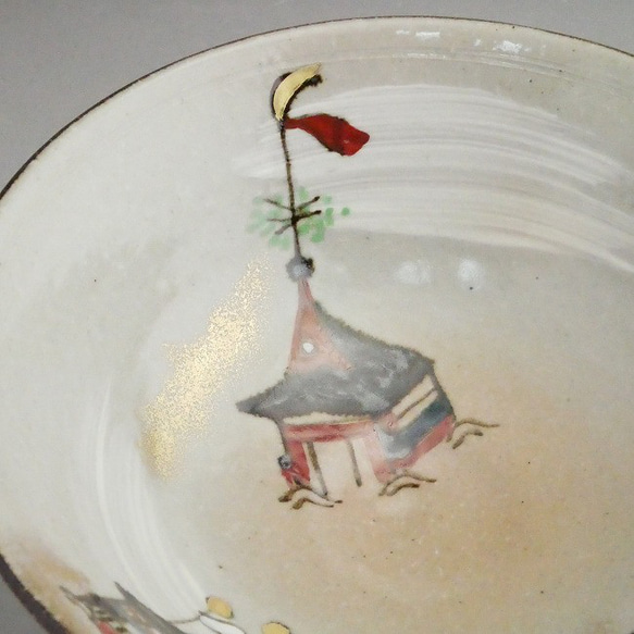 ◆商品番号　545 平茶碗　祇園祭　（与し三） 4枚目の画像