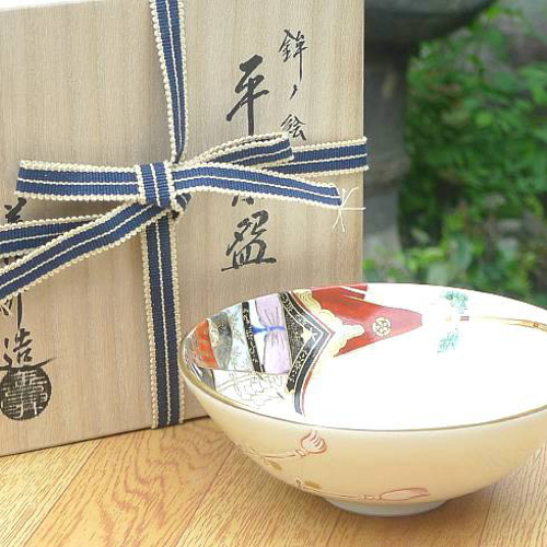 ◇商品番号 117 夏茶碗 鉾の絵 （善昇） 茶碗・めし碗 松韻堂