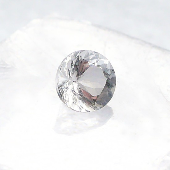 ルース☆ハーキマーダイヤモンド（ラウンドカット） 1枚目の画像