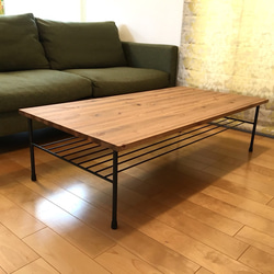 オーダーメイド　アイアンローテーブル オーダーメイド アイアンローテーブル