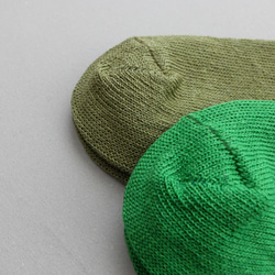亞麻及踝襪（清新綠色）22-24cm / KL-L19 第3張的照片