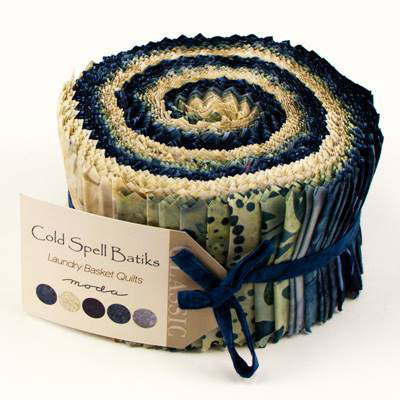 「Cold Spell Batiks」 ジェリーロール　カットクロス moda 生地 バティック