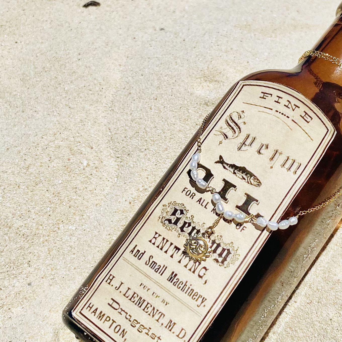 淡水パールSUNネックレス