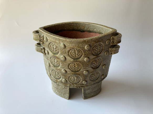陶製植木鉢「鐸」 5枚目の画像