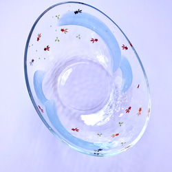 金魚　ガラスのオーバルボール 3枚目の画像