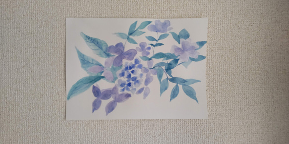 水彩画1 絵画 水月 通販 14255126｜Creema(クリーマ)