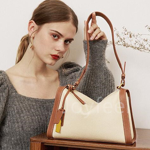 新品 未使用 ショルダーバッグ レディースバッグ 本革 牛革 大容量  