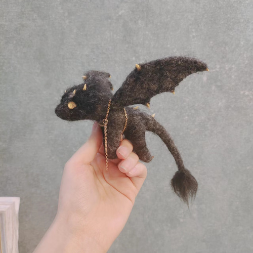 受注生産羊毛フェルト、粘土ドラゴン 羊毛フェルト yizhangshui