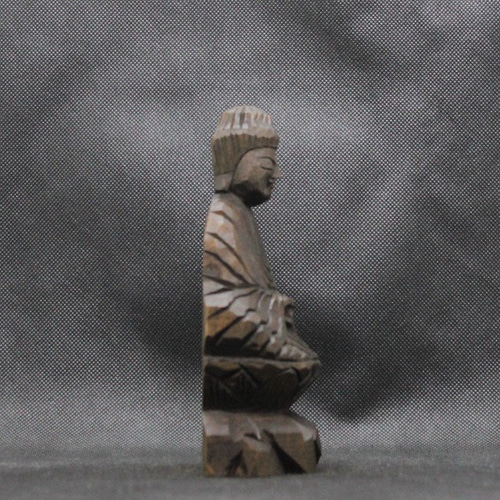 受注製作：阿弥陀如来坐像(15cm)仏像 円空仏 摸刻 木彫（納期14日） 受注製作：祈り(16cm) 仏像 円空仏 摸刻 木彫（納期10日） 彫刻
