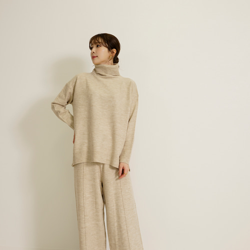 ニットセットアップ 点セット パンツドレス 秋 冬 ニット