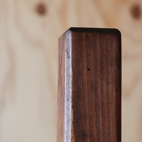 ビンテージスタイル]ウッドコートハンガーラック インダストリアル