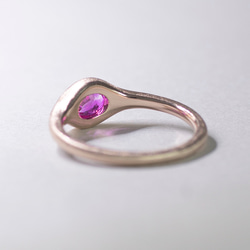 Ruby0.66ct K18PG  Ring 4枚目の画像