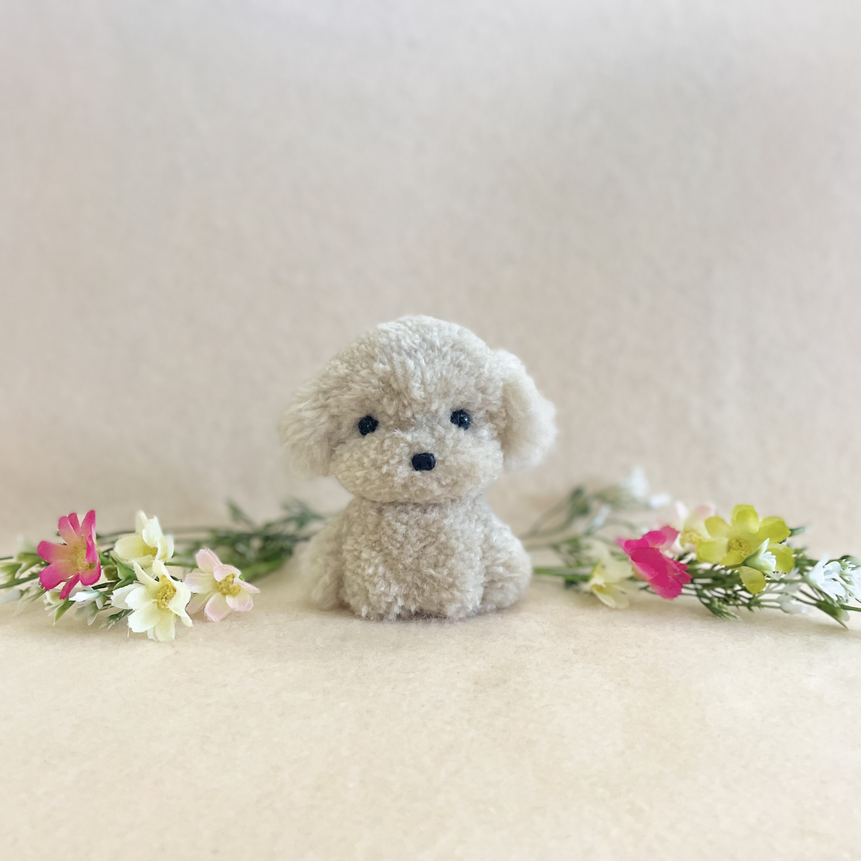 トイプードル　ビションフリーゼ　テディベア　ぬいぐるみ