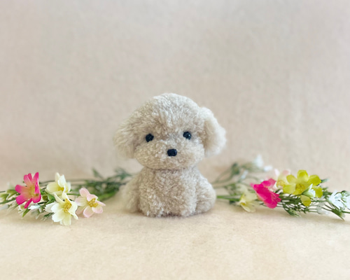 トイプードル　ビションフリーゼ　テディベア　ぬいぐるみ トイプードル ビションフリーゼ テディベア ぬいぐるみ