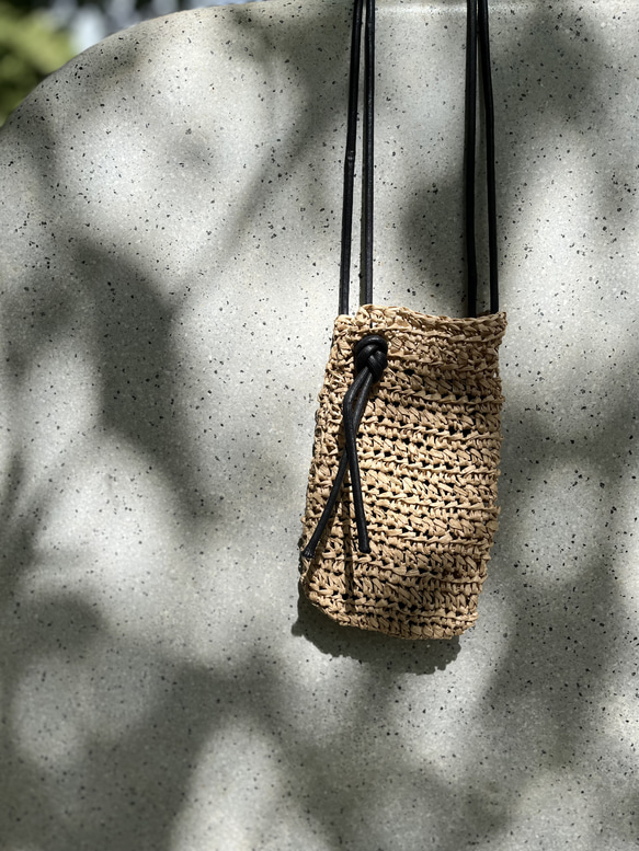 SASAWASHI Crochet スマホポシェット スマホポシェット