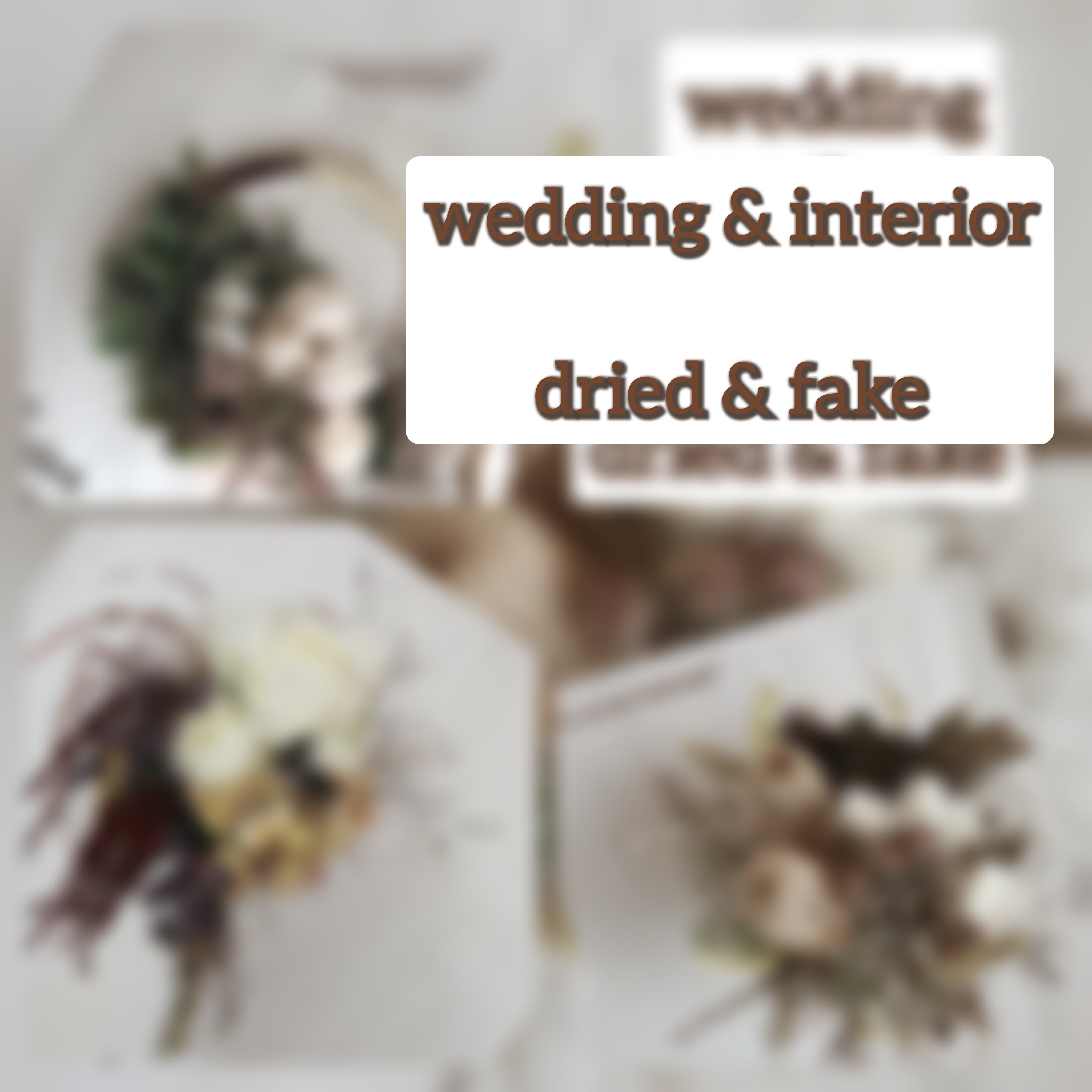 fu.wa.ran ウエディング&インテリア(ドライ&フェイク)