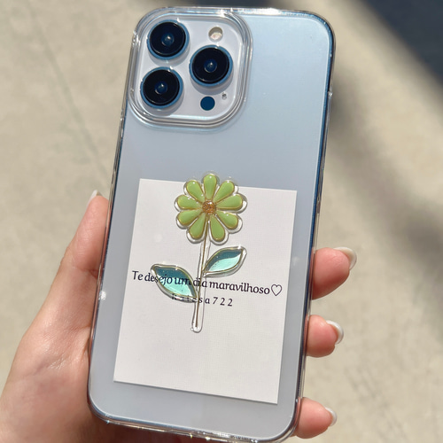 iPhoneケース　フラワー セール】iPhoneケース クリアケース ドライフラワー