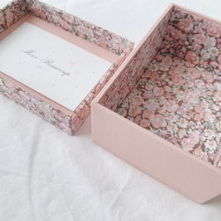 ❤︎ Petite boîte~名刺サイズの箱~カードケース~リバティ チャイブ 2枚目の画像