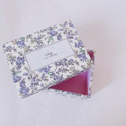 ❤︎ Petite boîte~名刺サイズの箱~カードケース~リバティ ベッツィ 11枚目の画像