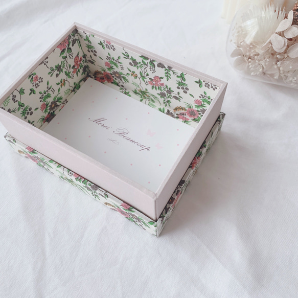 ❤︎ Petite boîte~名刺サイズの箱~カードケース~リバティ フロリバンダ 2枚目の画像