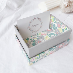 ❤︎ Petite boîte~名刺サイズの箱~カードケース~輸入リバティ ベッツィ 3枚目の画像