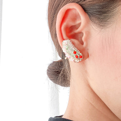 赤（レッド） イヤーカフ・イヤーフック の人気通販｜Creema(クリーマ