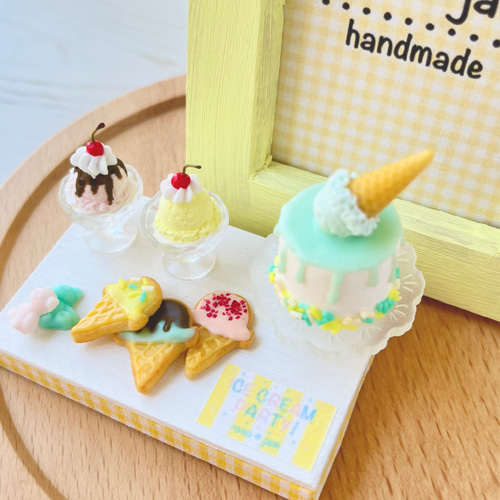 ミニチュア＊アイスクリームパーティー！ その他インテリア雑貨 roco