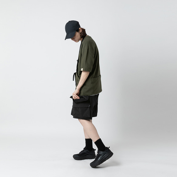 TMCAZ 3D Pocket Utility Shorts[黑色]戶外立體多口袋短褲 山系城市輕機能風 第13張的照片