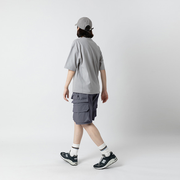 TMCAZ 3D Pocket Utility Shorts [グレー] アウトドア 立体マルチポケット ショーツ マウンテンス 14枚目の画像