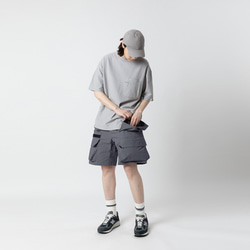 TMCAZ 3D Pocket Utility Shorts[灰色]戶外立體多口袋短褲 山系城市輕機能風 第12張的照片