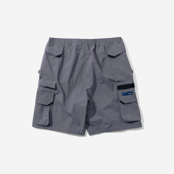 TMCAZ 3D Pocket Utility Shorts[灰色]戶外立體多口袋短褲 山系城市輕機能風 第18張的照片