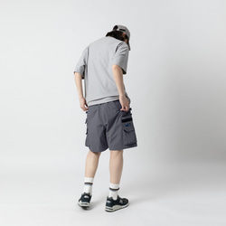 TMCAZ 3D Pocket Utility Shorts [グレー] アウトドア 立体マルチポケット ショーツ マウンテンス 15枚目の画像