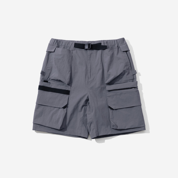 TMCAZ 3D Pocket Utility Shorts [グレー] アウトドア 立体マルチポケット ショーツ マウンテンス 17枚目の画像