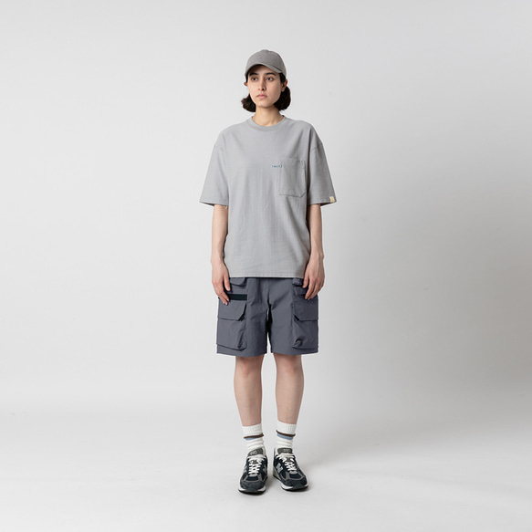 TMCAZ 3D Pocket Utility Shorts [グレー] アウトドア 立体マルチポケット ショーツ マウンテンス 11枚目の画像