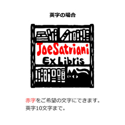 蔵書印・蔵書票（本棚）　 樹脂製 手描きオリジナルデザイン 27mm角 正方形 4枚目の画像