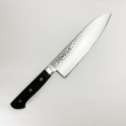 本家かね惣】三徳包丁 ステンレス鋼 VG5 6寸(180mm) 鎚目仕様 本家かね惣】三徳包丁 ステンレス鋼 VG5 6寸(180mm) 鎚目仕様