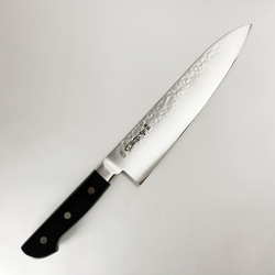 かね惣 鱧切包丁　刃渡21cm 菜切り包丁 ステンレス鋼 VG2 プラ柄 160mm 鎚目仕様 | 刃物の