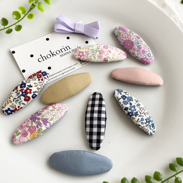 NEW‼︎ 選べるヘアピン3点セット　ヘアピン　ぱっちんぴん　パッチンピン　キッズヘアピン　ヘアアクセ　ベビー　 2枚目の画像