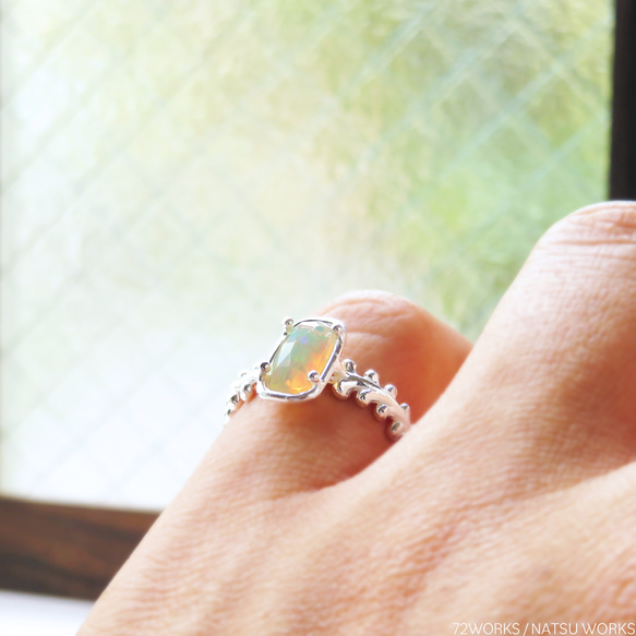 オパールリング / Botanical Opal Ring [] 6枚目の画像