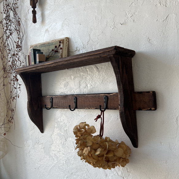 アンティーク ウォールラック ブロカント フランス アンティーク