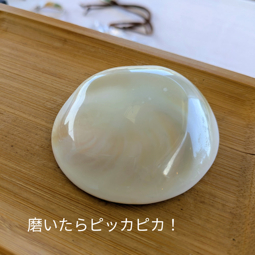 夜光貝のフタ磨きキット キット 夜光貝jewelry KOKORO 通販