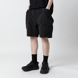 TMCAZ Utility Shorts[黑色]戶外双侧立体口袋短裤 山系城市輕機能風 第2張的照片