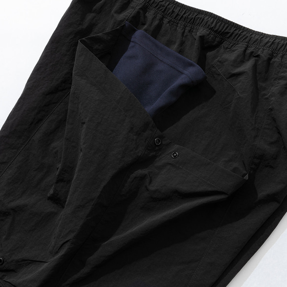 TMCAZ Utility Shorts[黑色]戶外双侧立体口袋短裤 山系城市輕機能風 第18張的照片