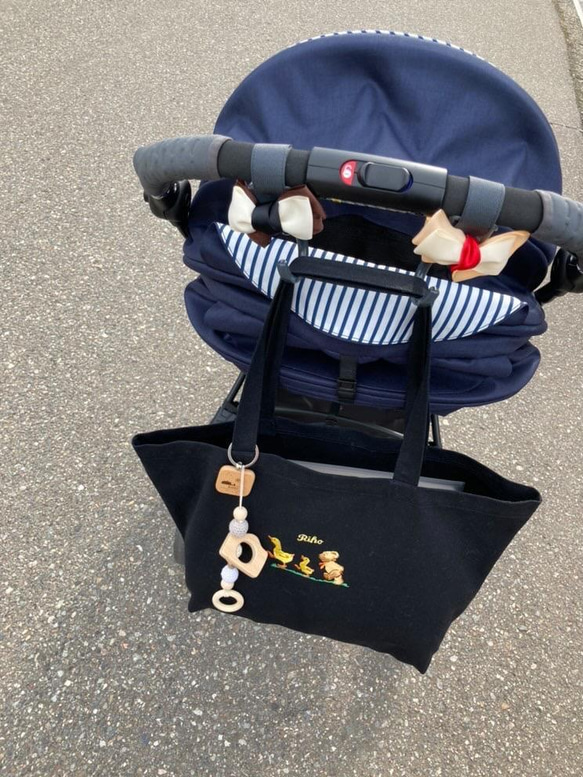 個人化嬰兒禮物手提袋媽媽包育兒包時尚 第5張的照片