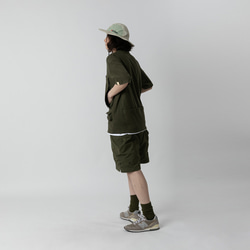 TMCAZ Utility Shorts[軍綠色]戶外双侧立体口袋短裤 山系城市輕機能風 第12張的照片