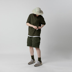 TMCAZ Utility Shorts[軍綠色]戶外双侧立体口袋短裤 山系城市輕機能風 第10張的照片