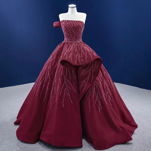 サイズオーダー☆本命☆お色直しカラードレス☆ステージ豪華衣装