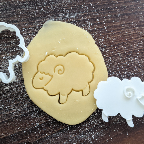 ひつじsheep クッキーカッター/クッキー型 クッキー型 fuapri 通販