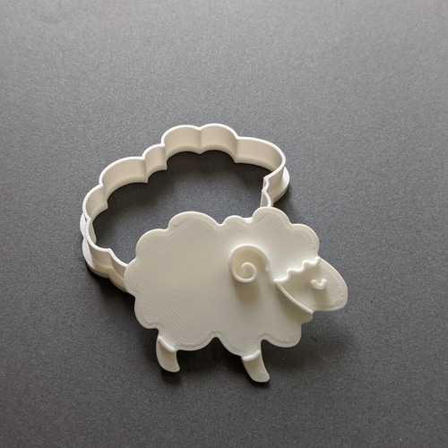 ひつじsheep クッキーカッター/クッキー型 クッキー型 fuapri 通販